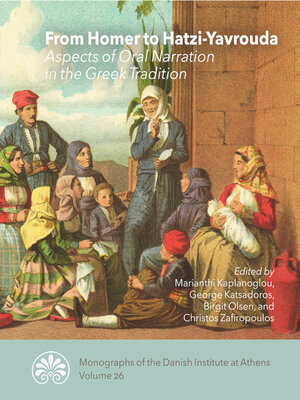 cover image of From Homer to Hatzi-Yavrouda